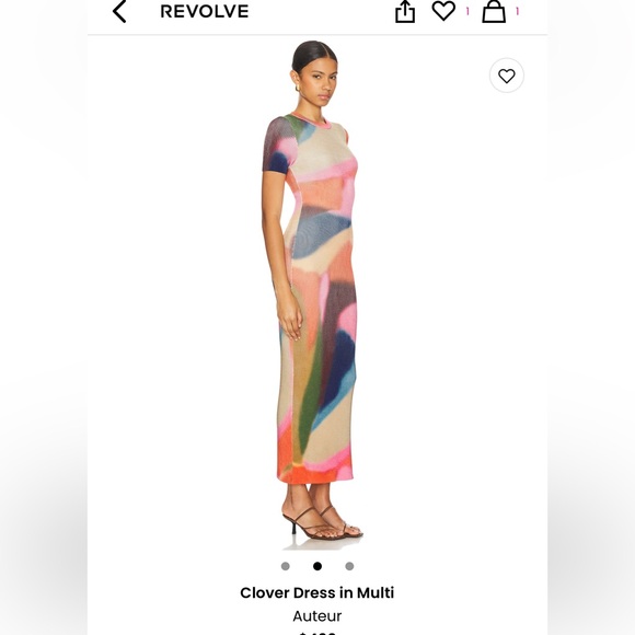 NEW WITH TAGS Auteur clover dress in lilac size S - Picture 13 of 16